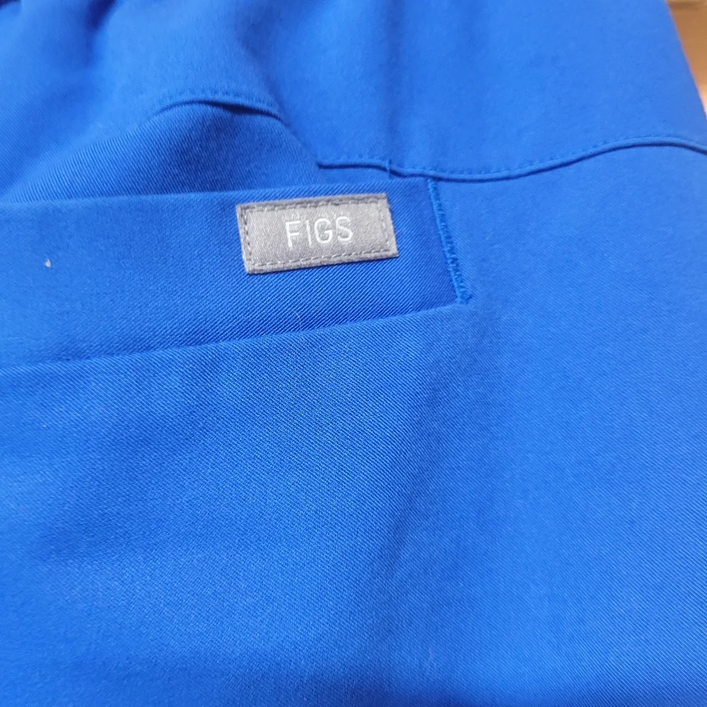 Figs Scrubs‎ Mens Blue Jogger Style Size Small